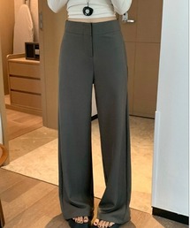 スマートシルエット ワイドスラックス