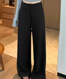 スマートシルエット ワイドスラックス