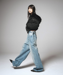 SCHISM INDUCING（スキズムインデューシング）の「STAR TWISTED JEANS BLUE（デニムパンツ）」