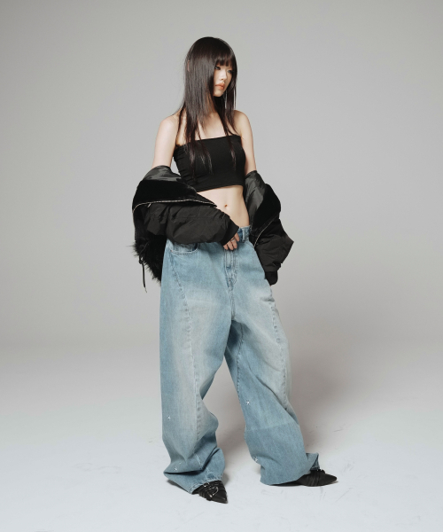 SCHISM INDUCING(スキズムインデューシング)の「STAR TWISTED JEANS BLUE(デニムパンツ・レディース・その他・MEDIUM/LARGE)」の20枚目の写真
