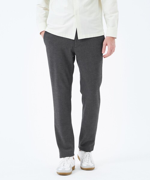 MACKINTOSH PHILOSOPHY(マッキントッシュ フィロソフィー)の「裏起毛ツイルストレッチ エラスティックパンツ(その他パンツ・メンズ・チャコールグレー/ベージュ系その他3/ブラック・38/40/42)」の1枚目の写真