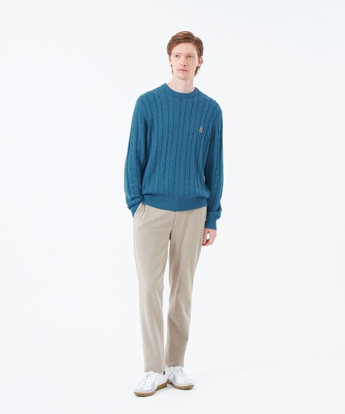 MACKINTOSH PHILOSOPHY(マッキントッシュ フィロソフィー)の「裏起毛ツイルストレッチ エラスティックパンツ(その他パンツ・メンズ・チャコールグレー/ベージュ系その他3/ブラック・38/40/42)」の5枚目の写真