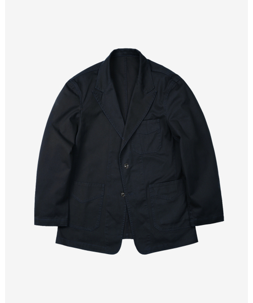 sortie(ソルティ)の「Tura Cotton Washed Jacket (Navy)(テーラードジャケット・メンズ・その他・X-LARGE/MEDIUM/LARGE)」の1枚目の写真