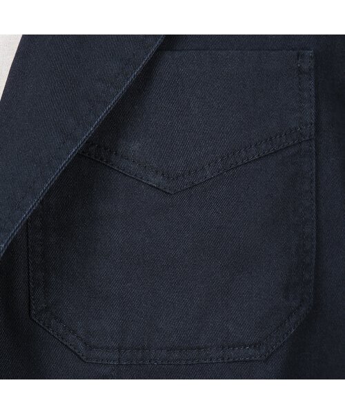 sortie(ソルティ)の「Tura Cotton Washed Jacket (Navy)(テーラードジャケット・メンズ・その他・X-LARGE/MEDIUM/LARGE)」の5枚目の写真