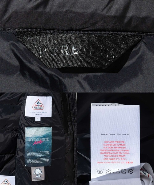 Pyrenex（ピレネックス）の「PYRENEX ARIAL VEST ピレネックス アリアル ベスト ダウンベスト（ダウンベスト・メンズ・ブラック・LARGE/SMALL）」の14枚目の写真