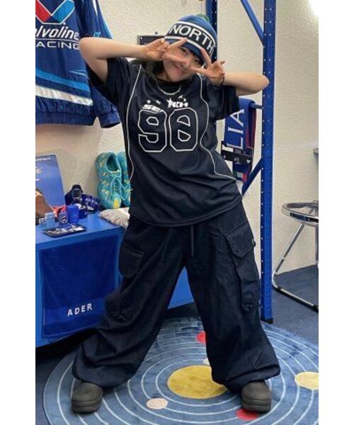 SEARCH410(サーチ410)の「ナインティーン クールジャージ 半袖Tシャツ ネイビー(Tシャツ/カットソー・メンズ・その他・MEDIUM/LARGE)」の4枚目の写真