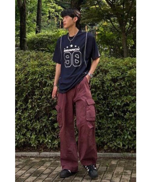 SEARCH410(サーチ410)の「ナインティーン クールジャージ 半袖Tシャツ ネイビー(Tシャツ/カットソー・メンズ・その他・MEDIUM/LARGE)」の5枚目の写真