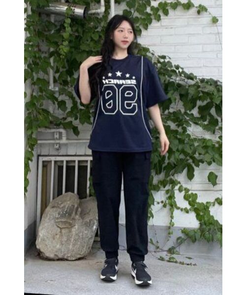 SEARCH410(サーチ410)の「ナインティーン クールジャージ 半袖Tシャツ ネイビー(Tシャツ/カットソー・メンズ・その他・MEDIUM/LARGE)」の8枚目の写真