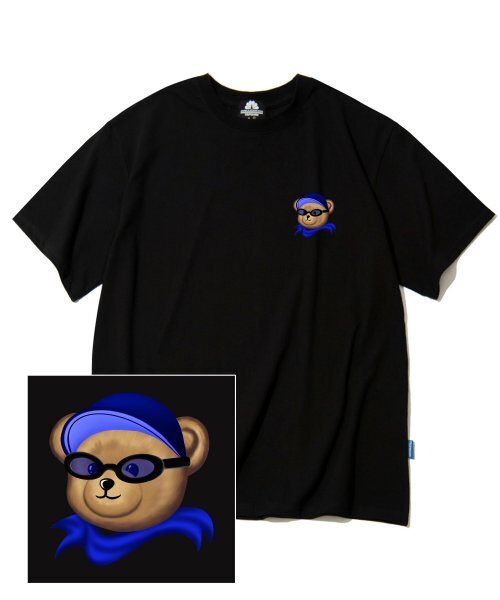 TRIPSHION(トリップション)の「サングラスベアロゴTシャツ - ブラック(Tシャツ/カットソー・メンズ・その他・LARGE/MEDIUM/X-LARGE)」の1枚目の写真