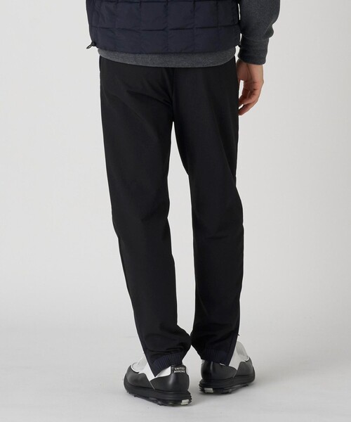 UNITED ARROWS GOLF（ユナイテッドアローズゴルフ）の「メンズ カルバック 裏地フリース 中わた入り ジョガーパンツ 撥水 ヨコストレッチ（その他パンツ・メンズ・ライトグレー/ブラック・XL/M/L）」の6枚目の写真