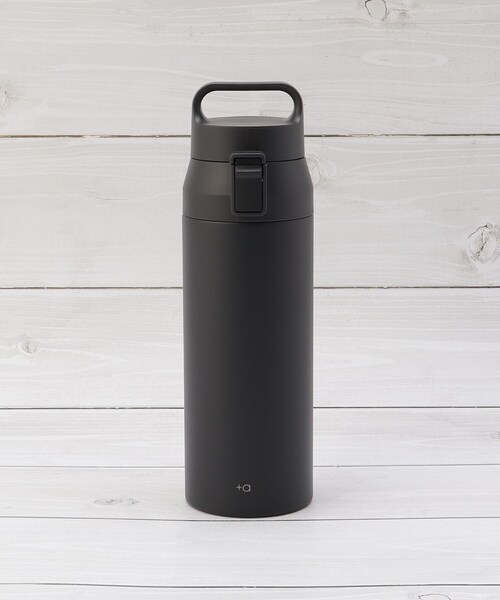 プラスエー ハンドル付きステンレスボトル 500ml（水筒）｜one