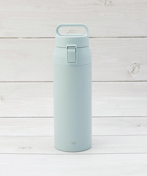 プラスエー ハンドル付きステンレスボトル 500ml（水筒）｜one