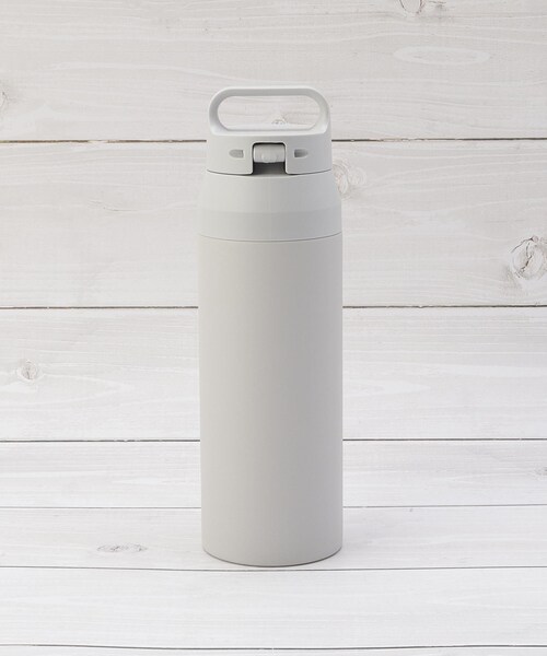 プラスエー ハンドル付きステンレスボトル 500ml（水筒）｜one