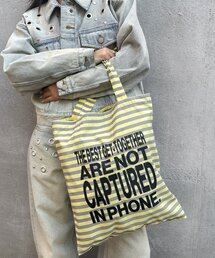 WHO'S WHO gallery | 【WEB限定】MESSAGE LOGO TOTE BAG(トートバッグ)