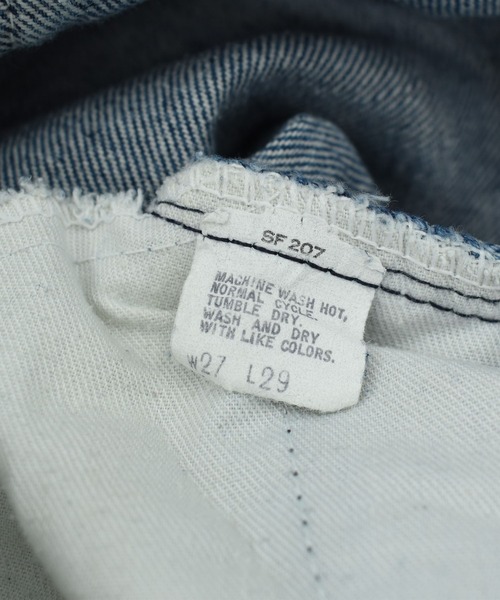 Levi's（リーバイス）の「【USED】80’s Levi's 718 デニムパンツ（デニムパンツ・キッズ・ブルー・X-SMALL）」の3枚目の写真