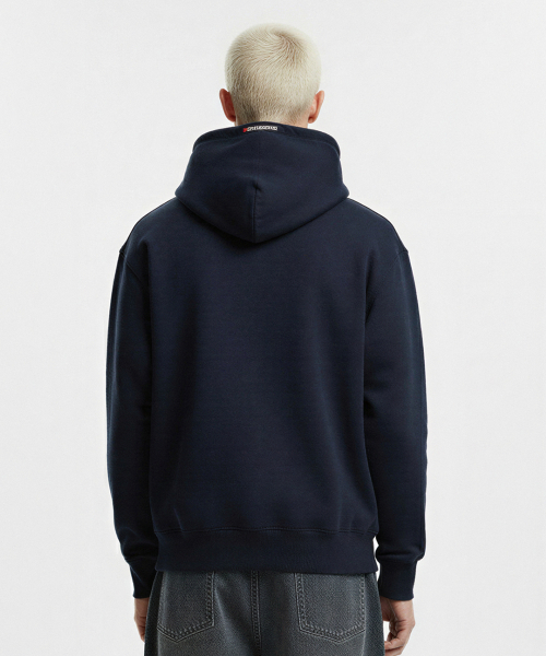 LENGAGEMENT（ランガージュマン）の「アーチロゴフードパーカー [ネイビー]（パーカー・レディース・その他・MEDIUM/LARGE/X-LARGE）」の22枚目の写真