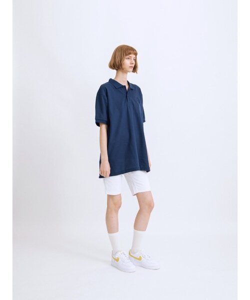 ROYAL CLUB HOLIDAY（ロイヤルクラブホリデー）の「RCH エンブレム ピケカラー 半袖Tシャツ ネイビー（ポロシャツ・メンズ・ネイビー・SMALL/MEDIUM/LARGE）」の7枚目の写真