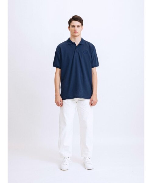 ROYAL CLUB HOLIDAY（ロイヤルクラブホリデー）の「RCH エンブレム ピケカラー 半袖Tシャツ ネイビー（ポロシャツ・メンズ・ネイビー・SMALL/MEDIUM/LARGE）」の10枚目の写真