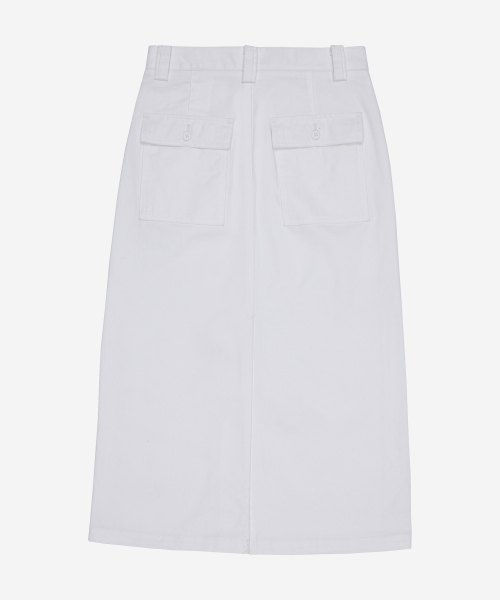 FIELDERS（フィールダーズ）の「BACK POCKET LONG SKIRT IVORY（スカート・レディース・その他・SMALL/MEDIUM）」の3枚目の写真