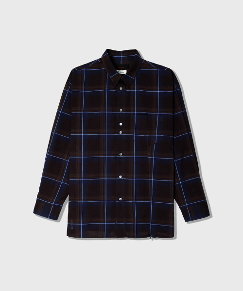 ANYTIME LOREAK(エニタイムロレーク)の「COSMOS CHECK SHIRT - BROWN(シャツ/ブラウス・レディース・その他・MEDIUM/LARGE)」の3枚目の写真
