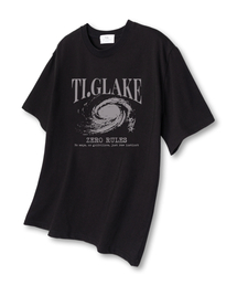 ゼロルオーバーサイズ半袖Tシャツブラック