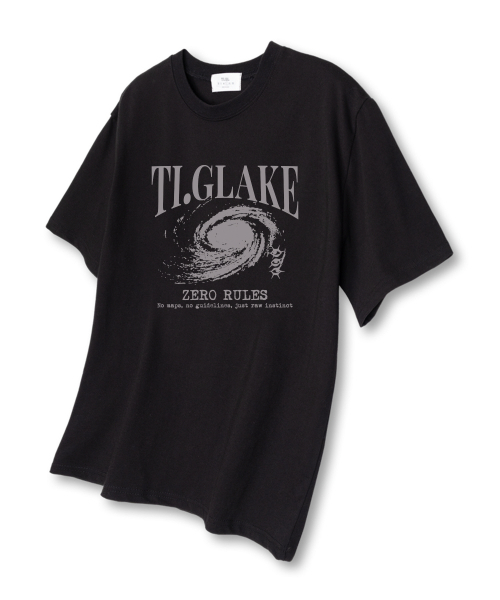 TI.GLAKE(ティーグレイク)の「ゼロルオーバーサイズ半袖Tシャツブラック(Tシャツ/カットソー・メンズ・その他・LARGE/X-LARGE/XX-LARGE)」の1枚目の写真