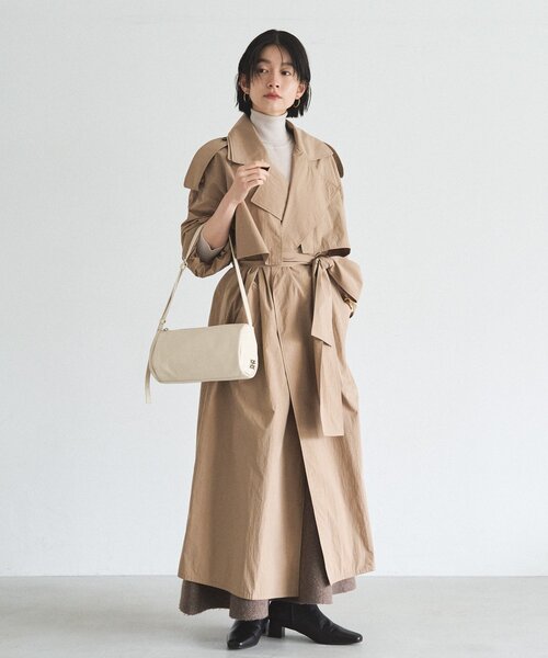 russet（ラシット）の「ソフトレザーロールショルダーバッグ（ショルダーバッグ・レディース・サックスブルー/ブラック/アイボリー/イエロー・FREE）」の18枚目の写真