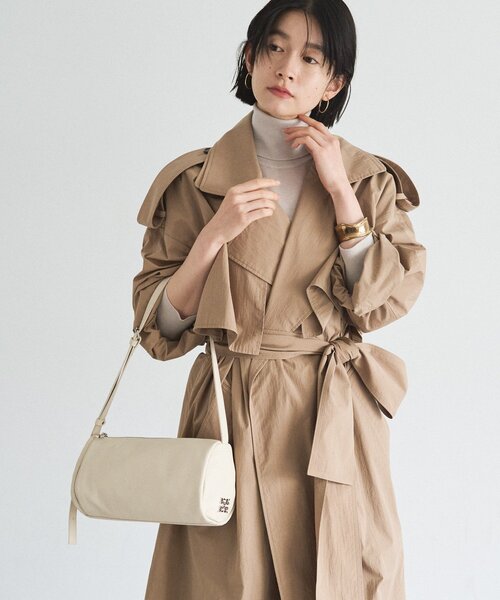 russet（ラシット）の「ソフトレザーロールショルダーバッグ（ショルダーバッグ・レディース・サックスブルー/ブラック/アイボリー/イエロー・FREE）」の19枚目の写真