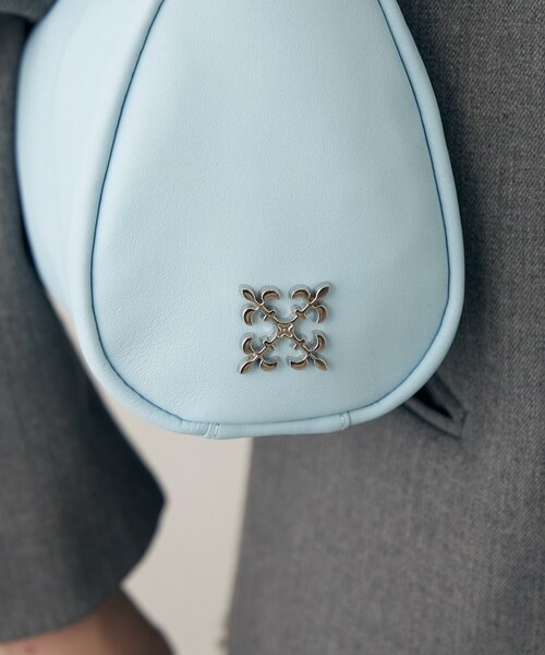 ソフトレザーロールショルダーバッグ（ショルダーバッグ）｜russet