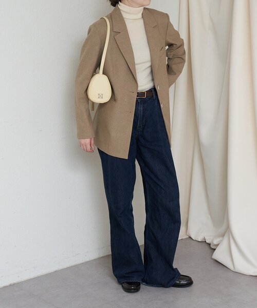 russet(ラシット)の「ソフトレザーロールショルダーバッグ(ショルダーバッグ・レディース・サックスブルー/ブラック/アイボリー/イエロー・FREE)」の19枚目の写真