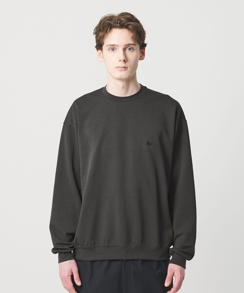 Aer(エアー)の「<Aer x BEAUTY&YOUTH>DELTA SLX クルーネック スウェット 吸水速乾 ストレッチ(スウェット・メンズ・ホワイト/ブラック・S/M/L)」の6枚目の写真