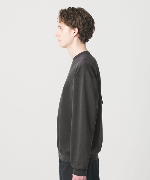 Aer(エアー)の「<Aer x BEAUTY&YOUTH>DELTA SLX クルーネック スウェット 吸水速乾 ストレッチ(スウェット・メンズ・ホワイト/ブラック・S/M/L)」の7枚目の写真