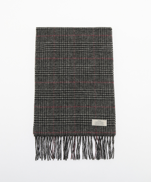 JOURNAL STANDARD relume（ジャーナルスタンダード　レリューム）の「ウール ベーシック マフラー（マフラー・メンズ・チャコールグレー/ライトブルー/ブラウン/ダークブルー/ブラック・FREE）」の3枚目の写真