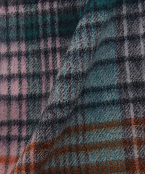 JOURNAL STANDARD relume（ジャーナルスタンダード　レリューム）の「ウール ベーシック マフラー（マフラー・メンズ・チャコールグレー/ライトブルー/ブラウン/ダークブルー/ブラック・FREE）」の10枚目の写真