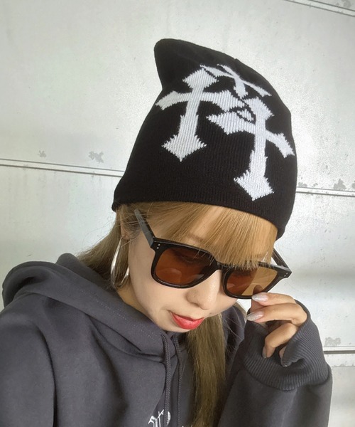 セール】クロスビーニー（ニットキャップ/ビーニー）｜rire（リル）の