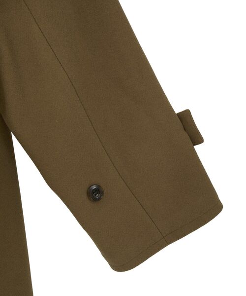 CRAFT STANDARD BOUTIQUE（クラフトスタンダードブティック）の「メルトンロングコート（その他アウター・レディース・キャメル/杢グレー・FREE）」の21枚目の写真