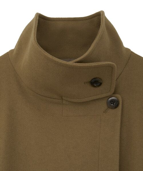 CRAFT STANDARD BOUTIQUE（クラフトスタンダードブティック）の「メルトンロングコート（その他アウター・レディース・キャメル/杢グレー・FREE）」の22枚目の写真