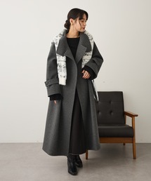 CRAFT STANDARD BOUTIQUE（クラフトスタンダードブティック）の「メルトンロングコート（その他アウター）」