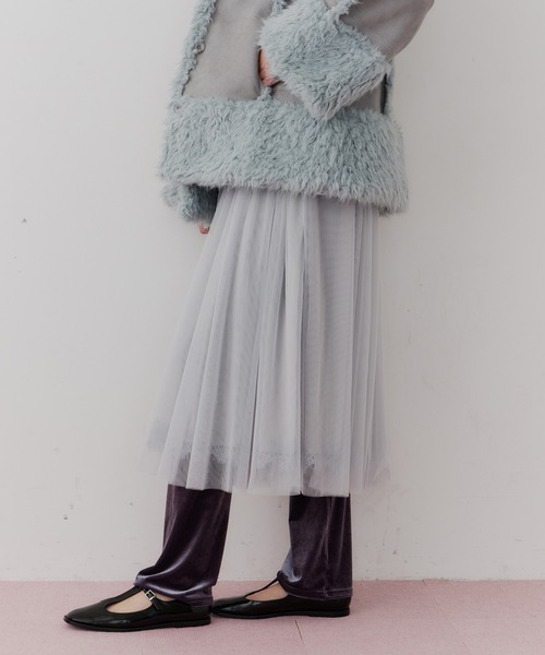 J1U by LA BELLE ETUDE（ジユウバイラベルエチュード）の「GRIMM Ⅱ（ワンピース・レディース・ライトベージュ/ネイビー/ライトグリーン・FREE）」の20枚目の写真