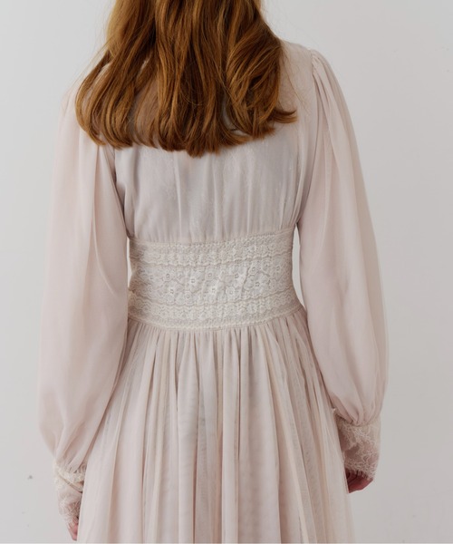 J1U by LA BELLE ETUDE（ジユウバイラベルエチュード）の「GRIMM Ⅱ（ワンピース・レディース・ライトベージュ/ネイビー/ライトグリーン・FREE）」の18枚目の写真