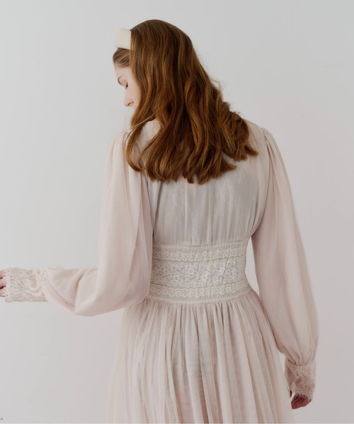 J1U by LA BELLE ETUDE（ジユウバイラベルエチュード）の「GRIMM Ⅱ（ワンピース・レディース・ライトベージュ/ネイビー/ライトグリーン・FREE）」の15枚目の写真