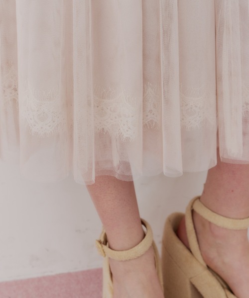 J1U by LA BELLE ETUDE（ジユウバイラベルエチュード）の「GRIMM Ⅱ（ワンピース・レディース・ライトベージュ/ネイビー/ライトグリーン・FREE）」の12枚目の写真