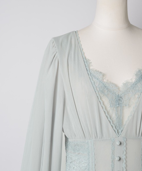 Belle vintage Grimm ワンピース　レース　チュール　シフォン LA BELLE ETUDE（ラベルエチュード）の「Grimm（ドレス）」 - WEAR