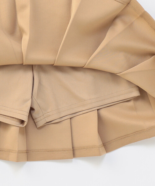 COMME CA ISM（コムサイズム）の「インナーパンツ付き プリーツスカート（スカート・キッズ・オートミール/ネイビー/ベージュ・100cm/110cm/120cm/130cm/140cm/150cm）」の7枚目の写真