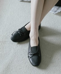 duei（デュイ）の「ラウンドトゥリボンバレエシューズ（バレエシューズ）」