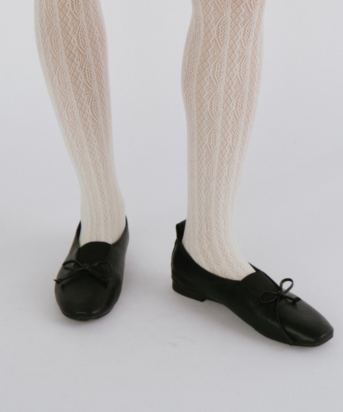 duei（デュイ）の「ラウンドトゥリボンバレエシューズ（バレエシューズ・レディース・ブラック・LARGE/MEDIUM）」の4枚目の写真