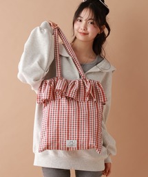 tiny tiny（ティニーティニー）の「フリルアソートトートバッグ[tiny tiny(ティニーティニー)]（トートバッグ）」