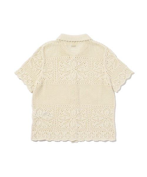 Levi's(リーバイス)の「Levi's/リーバイス スザンナ フローラル クロシェ シャツ(ニット/セーター・レディース・ホワイト・XS/S/M)」の9枚目の写真