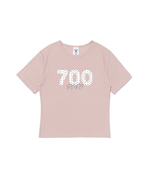 ROIDESROIS(ロワデロワ)の「700 キュートドット半袖Tシャツ(ピンク)(Tシャツ/カットソー・レディース・その他・FREE)」の1枚目の写真