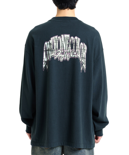VONVAT(ヴォンバト)の「Vintage Graphic LS (Navy)(Tシャツ/カットソー・レディース・ネイビー・FREE)」の3枚目の写真